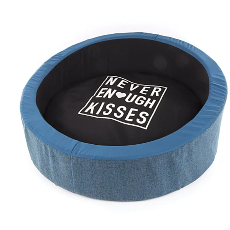 Packshot de la Corbeille Never 40 cm bleue Martin Sellier pour chat et petit chien