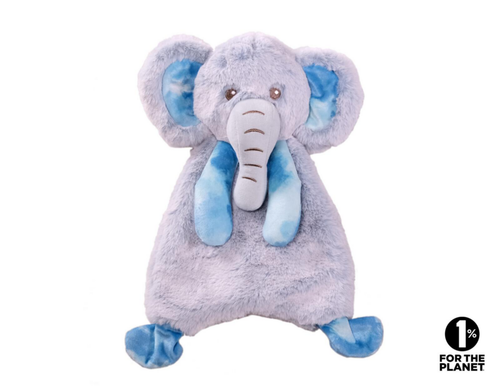 Jouet Vadigran Éléphant Crinkie Soft - Peluche 33 cm pour chien