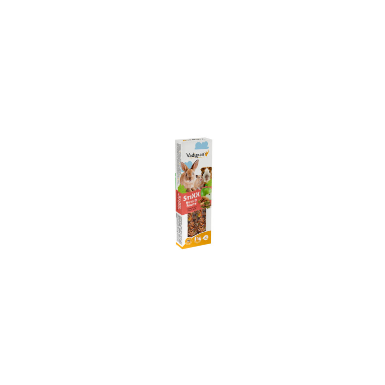 Baguette Stixx Vadigran noix fruit x2 pour rongeur | DO&KA