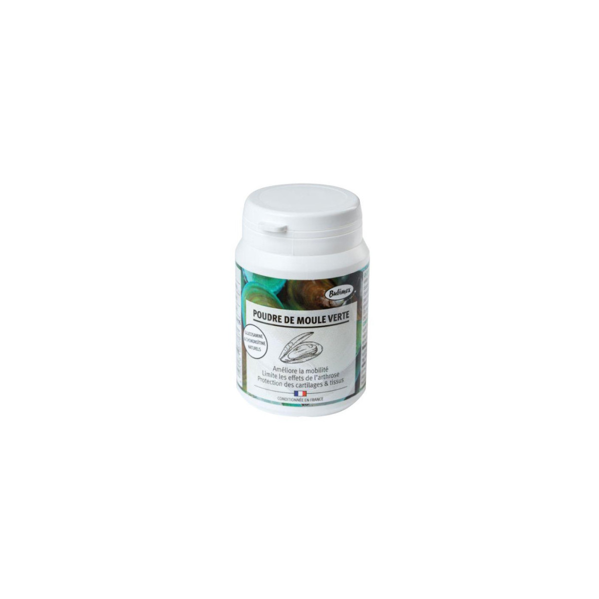 Poudre de moules vertes Bubimex 60g - Santé articulaire chien