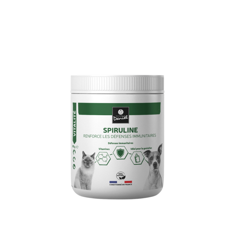 Spiruline Chien 200g - Vitalité & Santé | Les Recettes de Daniel
