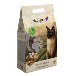 Litiere chat Vadigran 3,96kg - Naturelle, agglomérante et recyclable