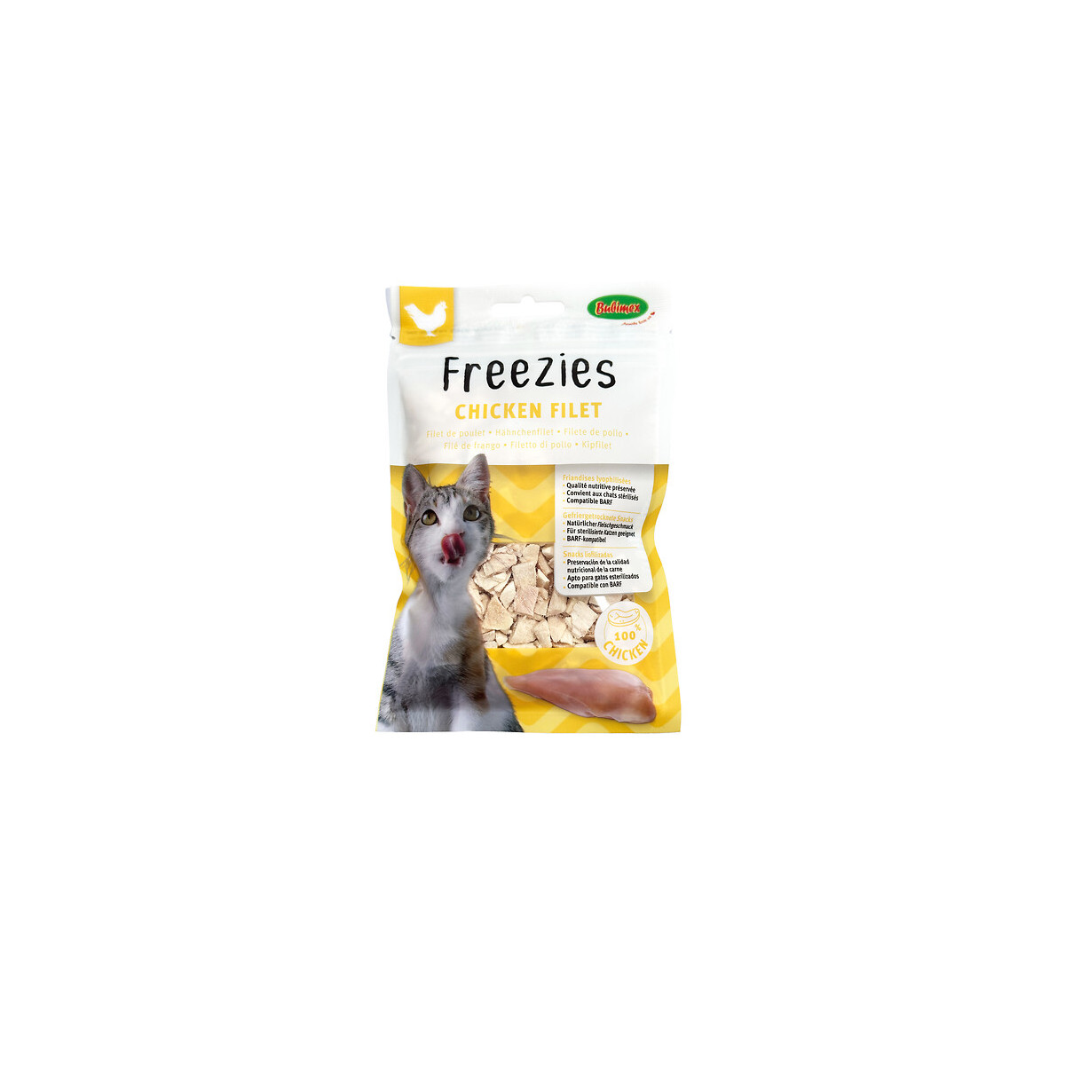 Bubimex Friandises Poulet Lyophilisé Chat 30g - 80% Protéines