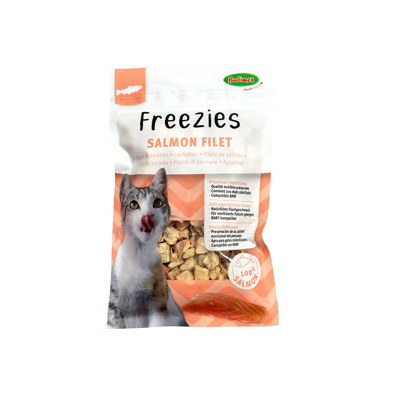 Saumon Lyophilisé Bubimex 30g - Friandises Légères & Sans Additifs