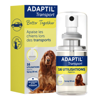 Spray Adaptil Anti-Stress 20ml - Apaisement Chien & Chat | Ceva