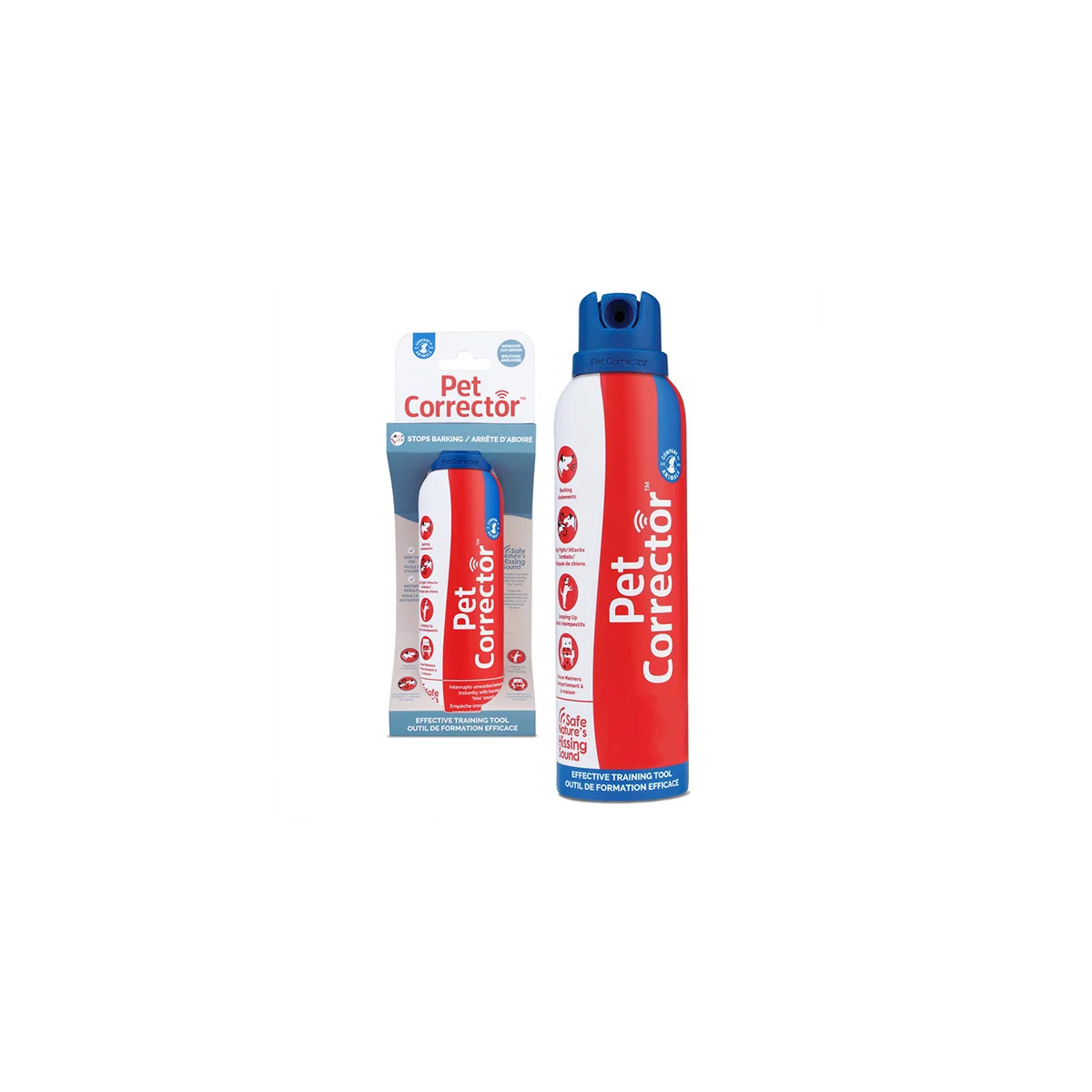 Spray dissuasif chien 200ml - Air comprimé pour éducation douce