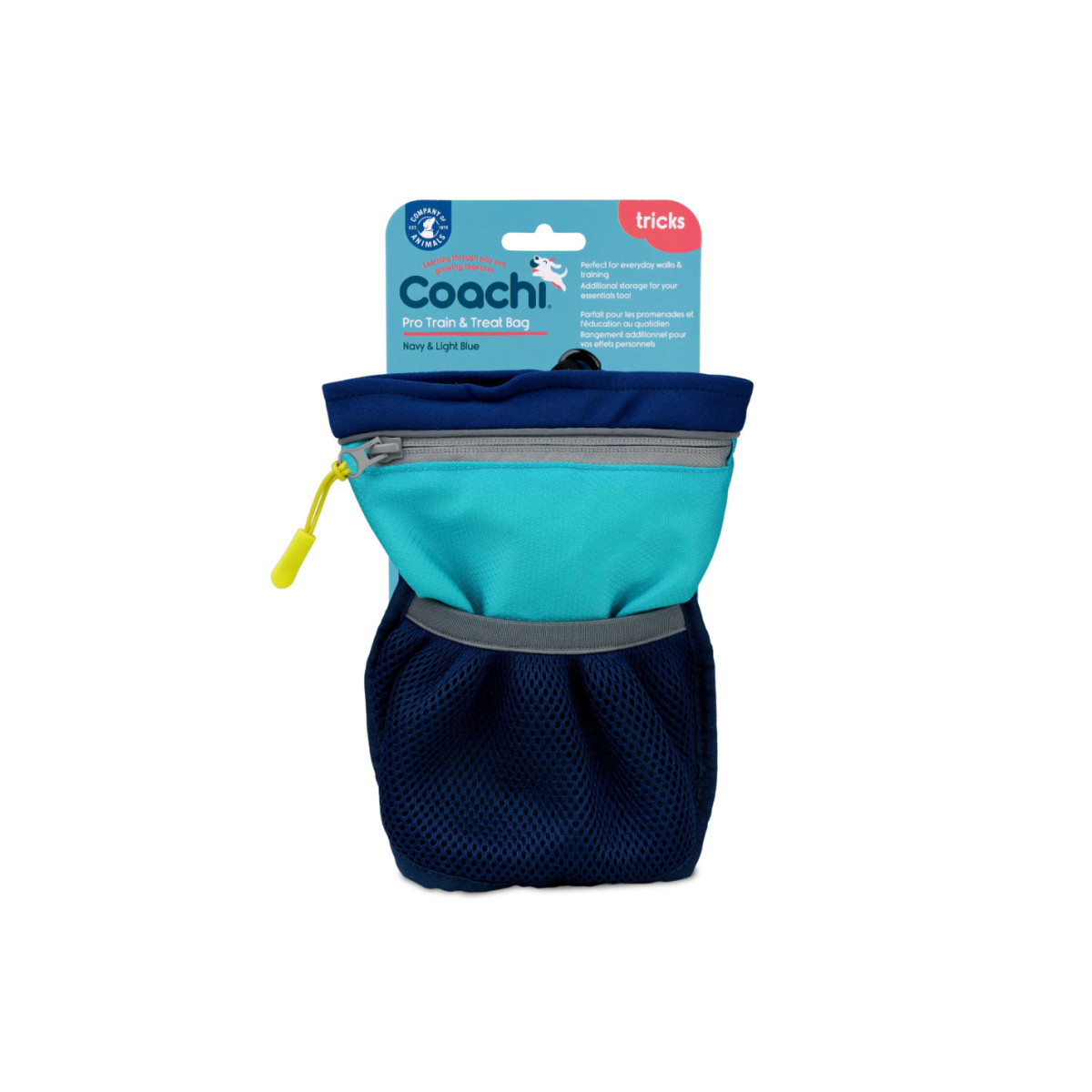 Ceinture sac à friandises - Orange pour chien et chat