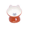 Gamelle inclinée Bubimex céramique verte - Confort digestif pour chat