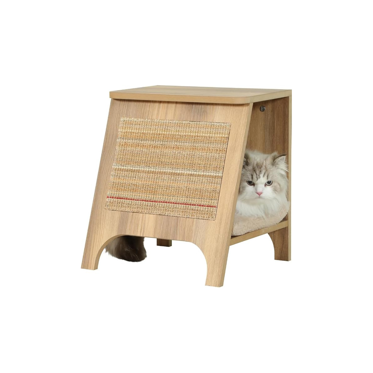 Console griffoir Zolux Boréal Beige - 3 en 1 pour chats jusqu'à 5 kg