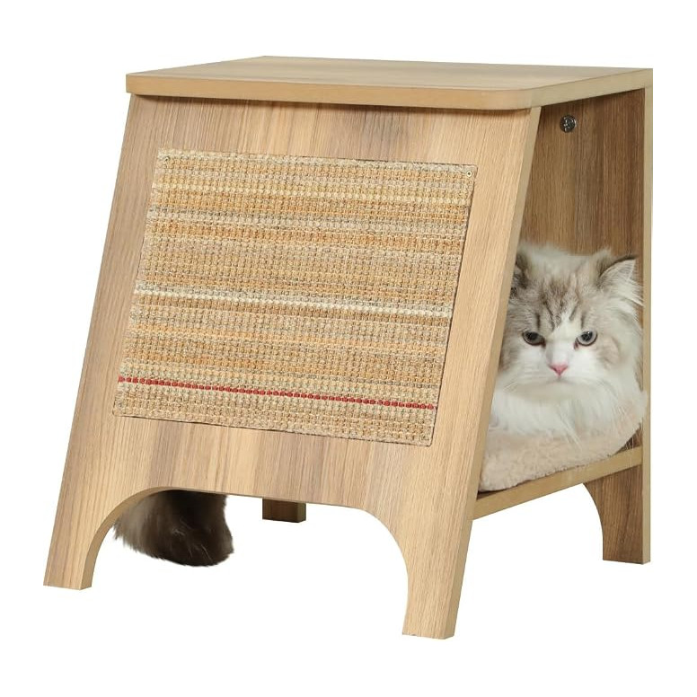 Console griffoir Zolux Boréal Beige - 3 en 1 pour chats jusqu'à 5 kg