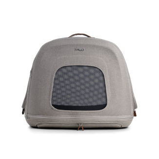 Crispin Merle gris : Sac voyage ultra-sécurisé chien/chat (22,5 kg)