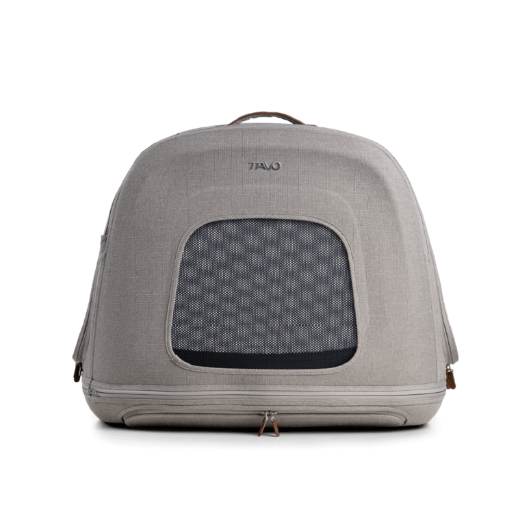 Crispin Merle gris : Sac voyage ultra-sécurisé chien/chat (22,5 kg)
