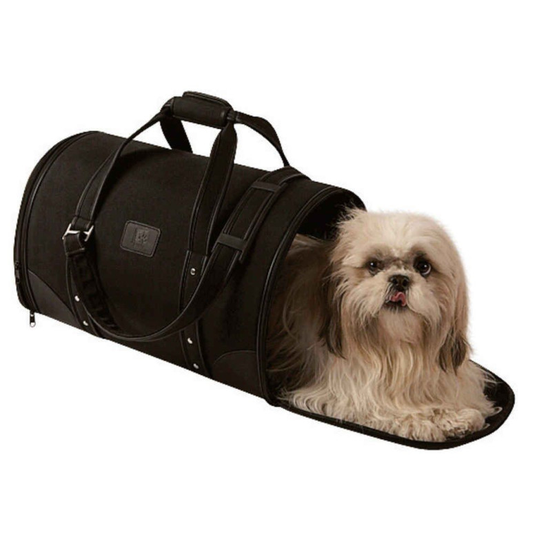 Sac BOBBY Parisien noir - Transport rigide pour chien et chat