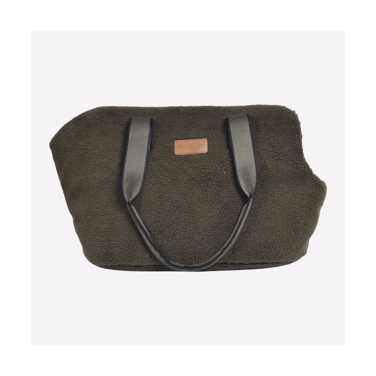 Sac transport BOBBY Alpaca - Kaki 30x40x26cm - 6kg - Chien & Chat