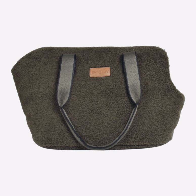 Sac transport BOBBY Alpaca - Kaki 30x40x26cm - 6kg - Chien & Chat