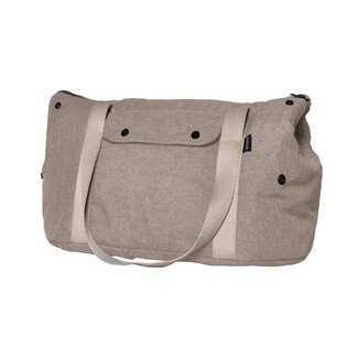 Sac transport BOBBY Balade - Beige - 6kg - Chien/Chat - 50x32x30cm