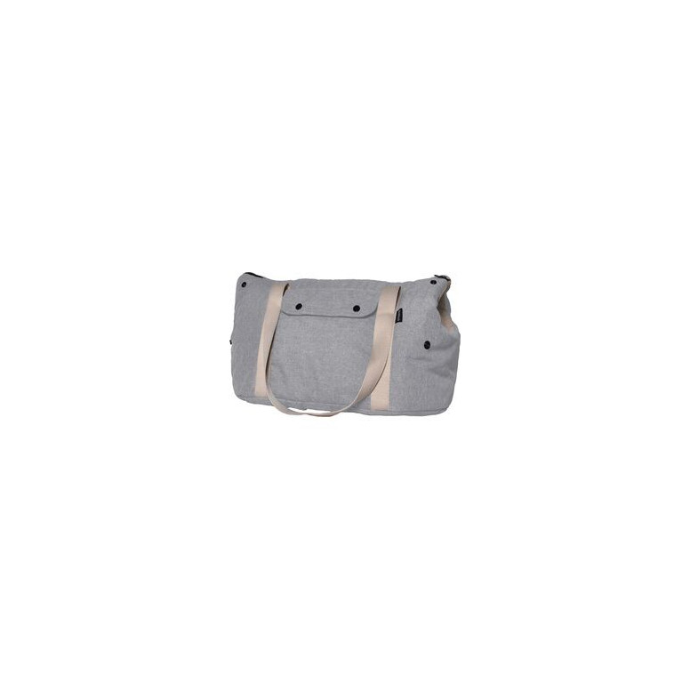 Sac balade BOBBY gris - Confort pour petits chiens 6kg