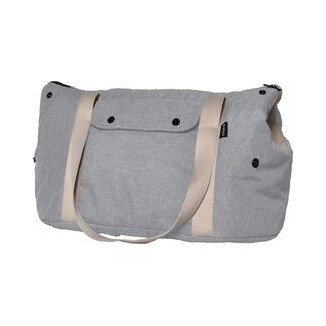 Sac BOBBY Balade gris M - Transport & corbeille pour chien léger