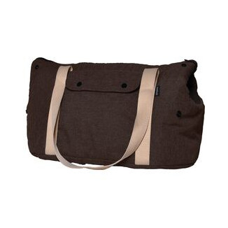 Sac transport Bobby Balade marron - Idéal chien & chat jusqu'à 6 kg