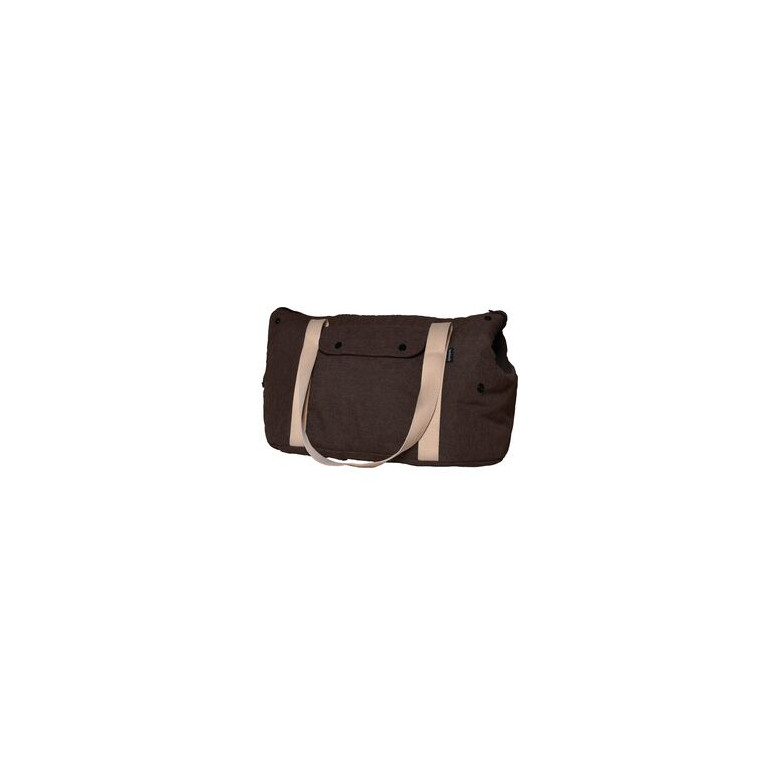 Sac transport Bobby Balade marron - Idéal chien & chat jusqu'à 6 kg