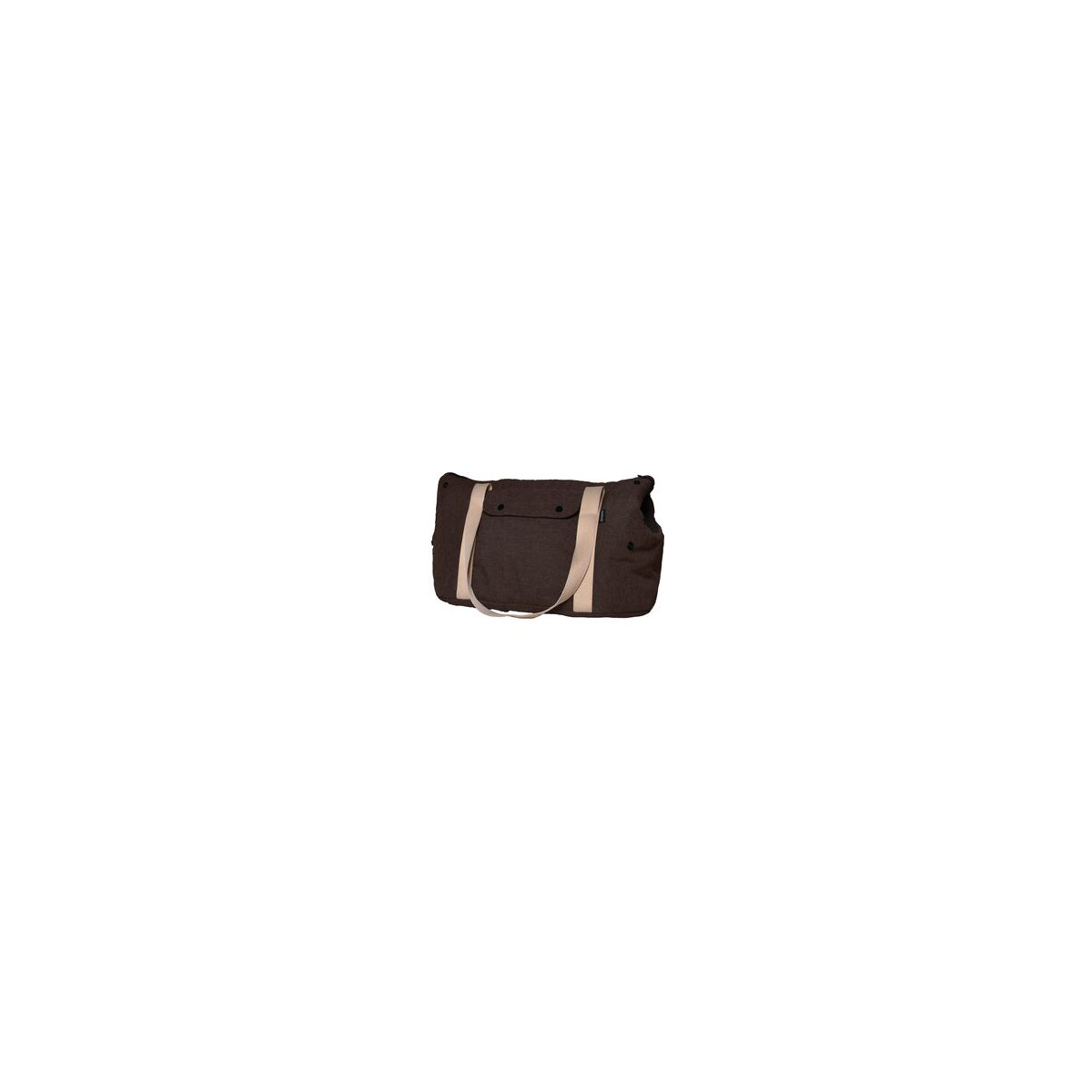 Sac BOBBY 6kg marron - Transport chien chat, confortable et lavable