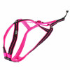 Harnais Canicross IDOG X-Back rose (S) - Ultra-léger & sécurisé
