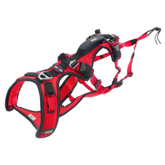 Harnais IDOG Trek Confort Rouge XXS - Randonnée & Sport Canin