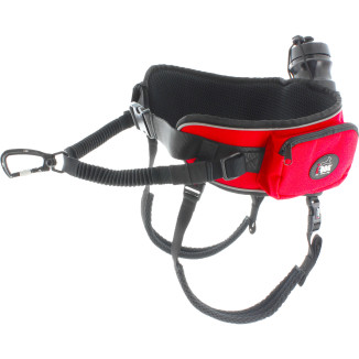 Canicross IDOG Trek Rouge : Harnais Confortable et Réglable pour Chien