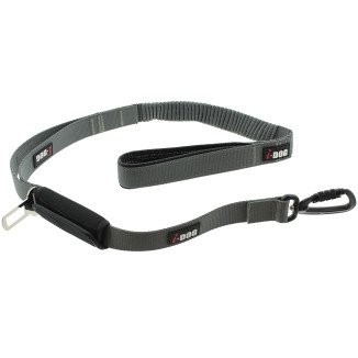 Idog Pro Max 120cm gris : Laisse ergonomique ultra-durable pour chien
