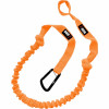 Laisse Idog canicross orange : élastique et sécurisée