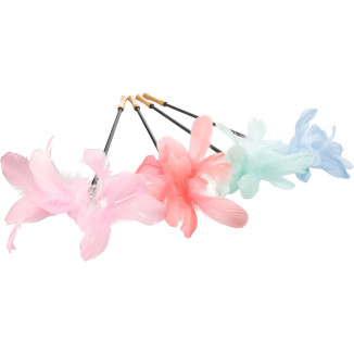 Canne à pêche pour chat Flamingo - 61-186cm, durable et extensible