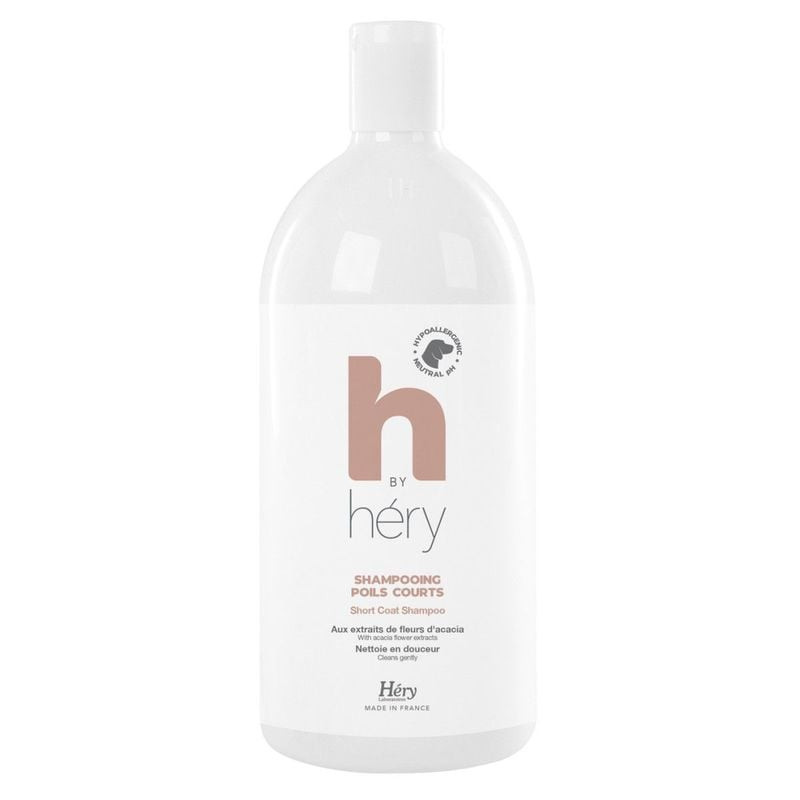Bouteille de shampoing HERY 1964192 pour chien et chat à poil court