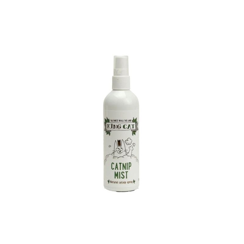 Flacon vaporisateur King Catnip à la cataire naturelle pour chats, non toxique et fabriqué à partir 