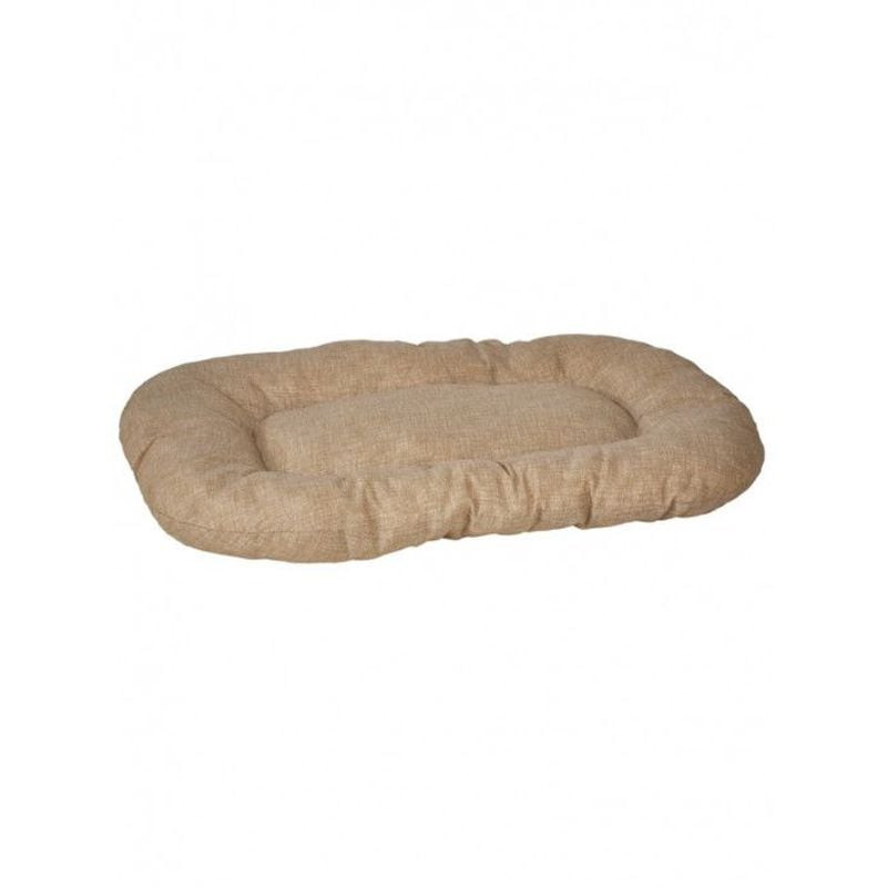 Coussin ovale beige pour animaux de la collection VADIGRAN Adelle, rembourrage doux en polyester, di