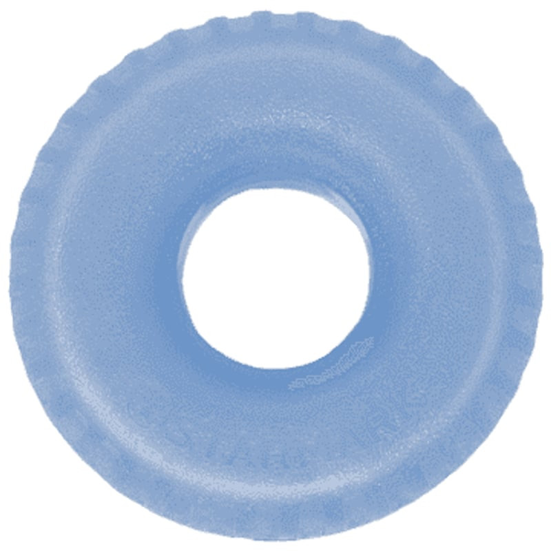 Gros plan du jouet pour chien Starmark Snapper Trapper Tire (M) mettant en valeur la surface en caou