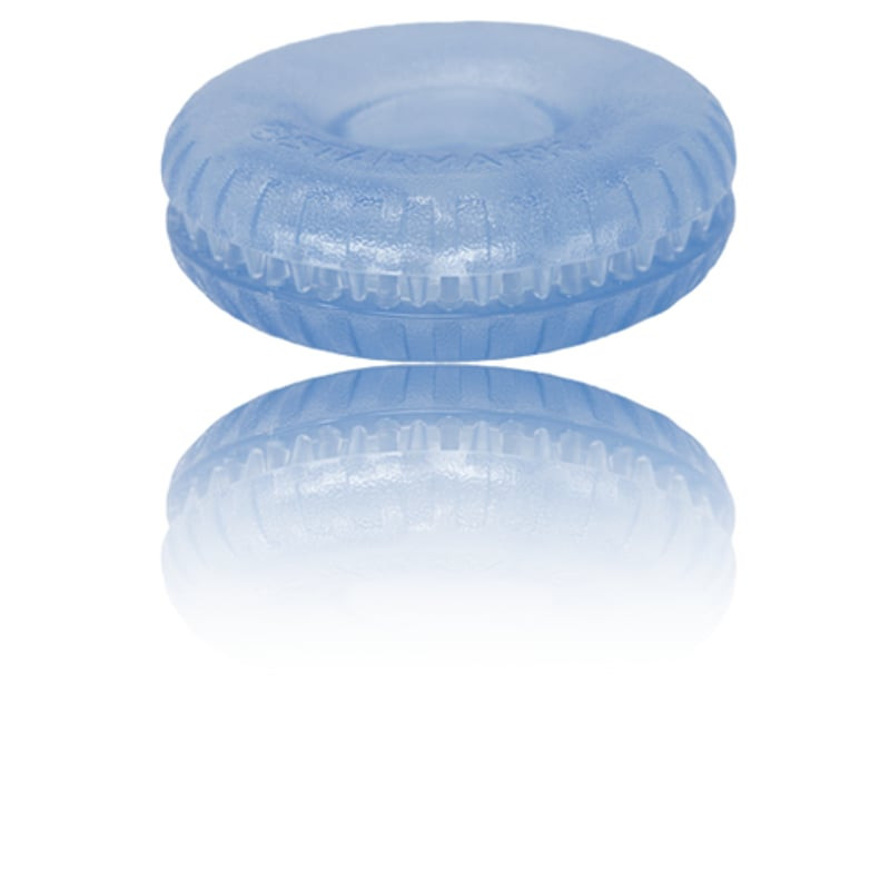 Vue de face du jouet Starmark Snapper Trapper Tire L, distributeur caoutchouc durable à dents entrec